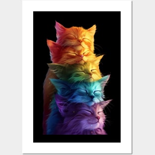 Cat LGBT Memorabilia Collections Posters and Art